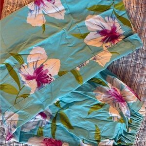 Vintage (80s) Floral Pants petite size sm